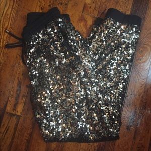 Sequin Joggers!